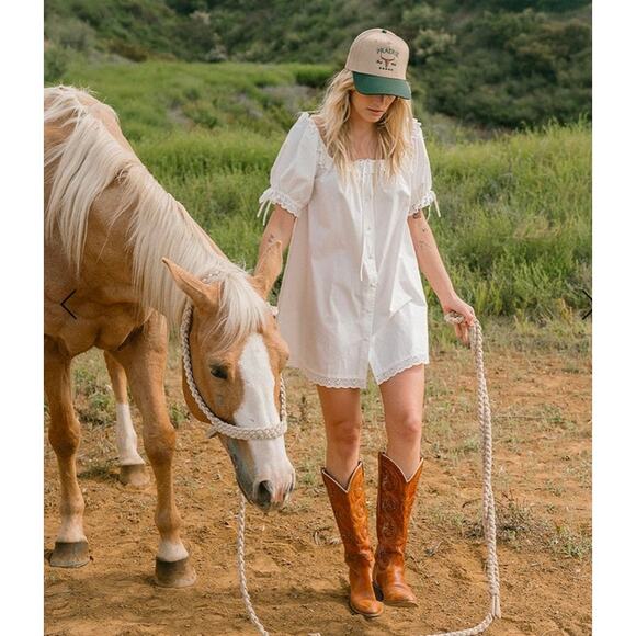 Praerie - Otto Trucker Hat in Brown & Green - Picture 3 of 3